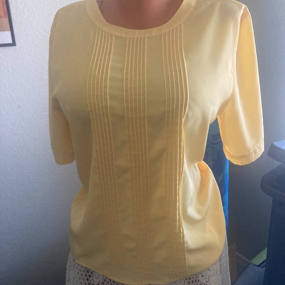 Yellow Blouse